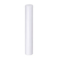 Acrylic Clay Roller 6 Inch x 1 Inch Solid Non (White / 6 Inch x 1 Inch)