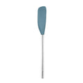 Jar Spatula Silicone Long Stainless Steel Handle Scraper Spatula Blue Slate (Blue Slate / Jar Scraper)