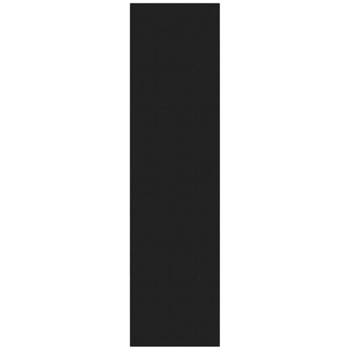 Black Runners Rugs for Hallway 2.5'x10' (Black/Dark Grey / 2'8" x 10' (Runner))
