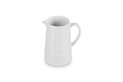 Stoneware Small Pitcher (White / 10 Ounces)