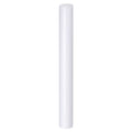 Acrylic Clay Roller 9 Inch x 1 Inch Solid Non (White / 9 Inch x 1 Inch)