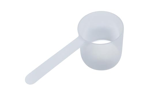 94 mL (94 CC | 3.18 Oz.) Long Handle Plastic Measuring Scoop for Coffee, Protein Powder, Pet Food, Spices, Grains, Dry Goods – Food-Grade BPA-Free (Pack of 1) (94 mL | 94 cc | 3.18 Oz.)