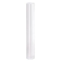 Acrylic Clay Roller 7.28 Inch x 1 Inch Solid Non (Transparent / 7.28 Inch x 1 Inch)