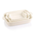 Sweejar Casserole Dishes for Oven (Beige / 9x13 Baking pan)