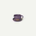 Ceramic Latte Art Mug With Saucer (Nebula)