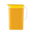 Aqua Fridge Door Water Jug (64 Ounces / Yellow)