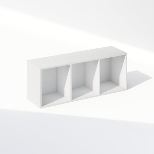 Reed Closet Organizers and Storage (White / 3-Tier, 12"W)