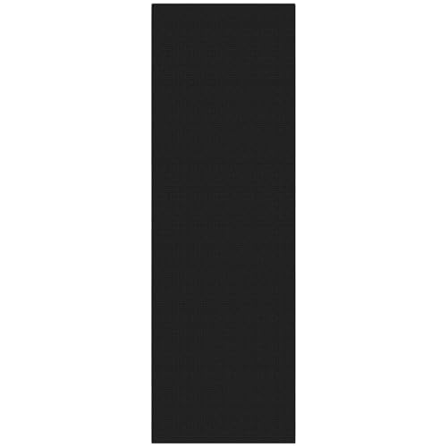 Black Runners for Hallway 2.5'x8' (Black/Dark Grey / 2'8" x 8' (Runner))