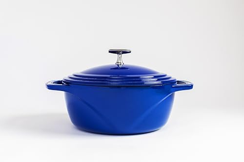 USA Enamel 6 Quart Dutch Oven (Blue / 6 qt)