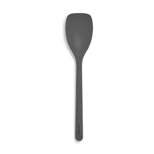 Silicone Sauté Spoon (12.8 inches Sauté Spoon / Charcoal Gray)