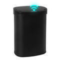 13 Gallon Stainless Steel Trash Can (Black Stainless Steel)