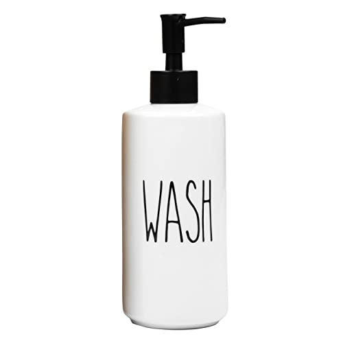 Porcelain 16oz Liquid Dispenser (WASH)