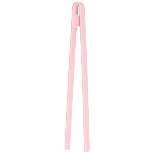 11.4" Silicone Toast Tongs (Pink / 11.4")