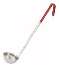 Red Stainless Steel Ladle Handle (2 Ounce / Professional / Red)