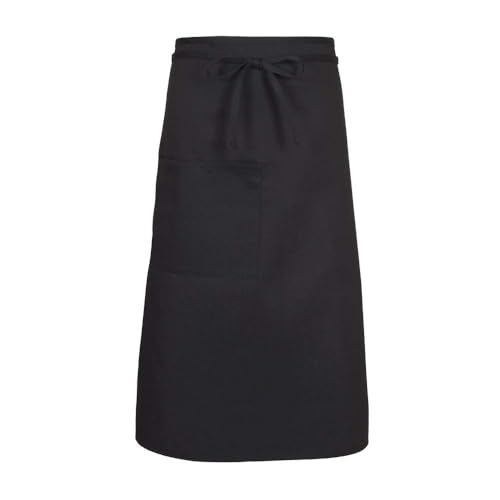 F24 Full Length Bistro Apron (One Size / Black)