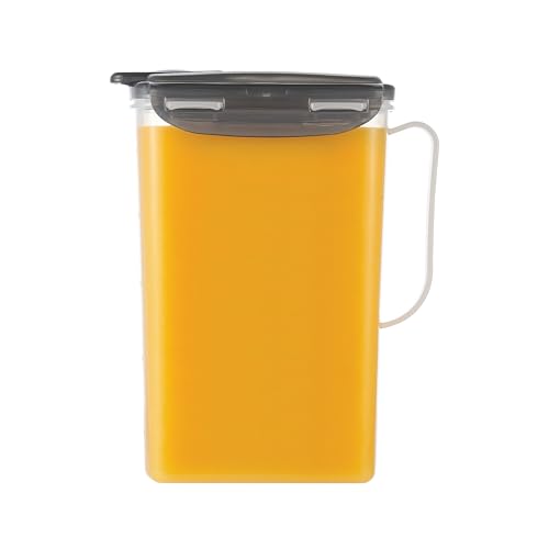 Aqua Fridge Door Water Jug (64 Ounces / Gray)