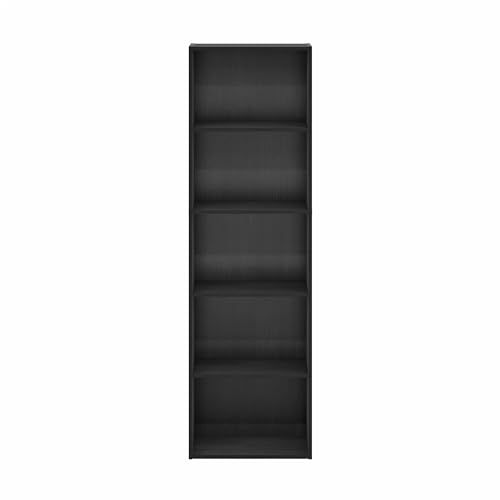 LUDER Book Shelf (Blackwood / 5-Tier)