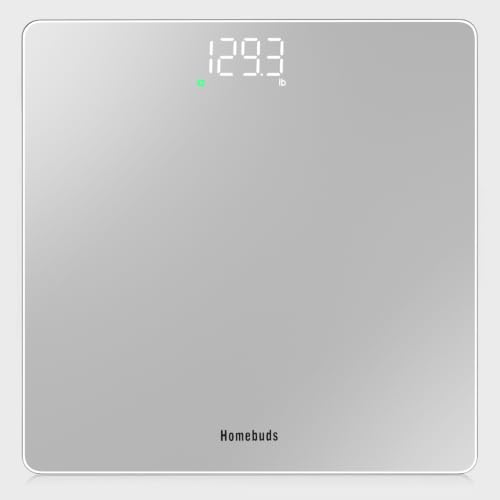 Bathroom Scale for Body Weight Precision 0.1lb (Bathroom Scale Silver)