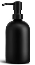 Black Soap Dispenser (Black Bottle + Black Pump / 1 Pack - 15oz)