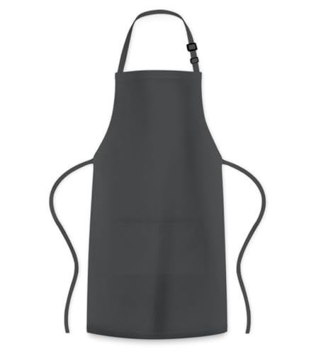 Black Apron with Pockets (Pack of 2 / Grey)