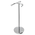 Toilet Paper Holder Stand (Polished Chrome / Free Standing)