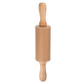 Silicone Rolling Pins for Baking 9.25 Inch Non (Brown / 23.5cm x 4.2cm)