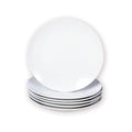 Small Dessert Plates Set of 6 (6 Inch-White)