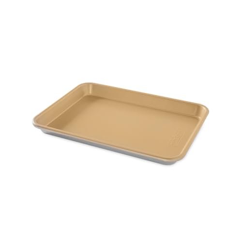 Naturals Aluminum NonStick Baker's Quarter Sheet Small (12.88 x 9.63 inches (Pack of 1) / Quarter Sheet)