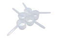 1/2 Cup (4 Oz. | 118.4 mL) Long Handle Plastic Measuring Scoop for Coffee, Protein Powder, Pet Food, Spices, Grains, Dry Goods – Food-Grade BPA-Free (Pack of 5) (118.4 mL | 1/2 Cup | 4 Oz.)