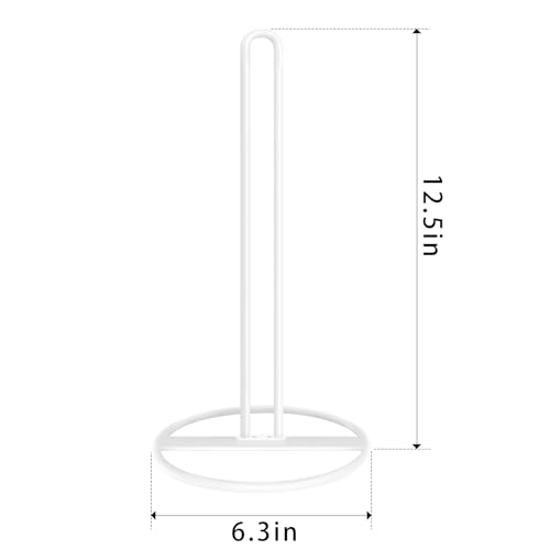 Paper Towel Holder Countertop (White)