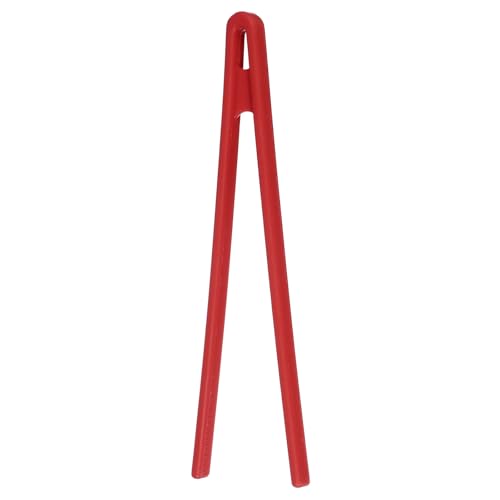 8.7" Silicone Toast Tongs (Red / 8.7")