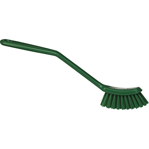 Fine Dish Brush (1 Count (Pack of 1) / Green)