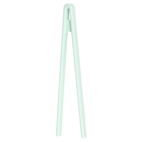 8.7" Silicone Toast Tongs (Light Green / 8.7")