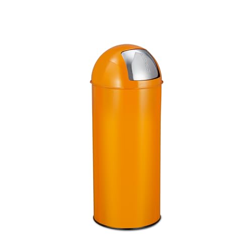 65 Liter Push Lid Trash Can