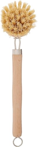 74906 Natural Dish Brush (9" Tampico Fiber Dish Brush / Tan)
