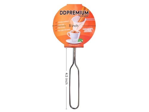 Traditional Thai Style Stainless Steel Reusable Mesh Filter for Thai Tea (Small size 1)