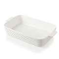 Sweejar Ceramic 13 x 9 Baking Pan (White / 13*9 In-Single)