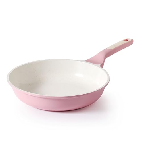 Nonstick Ceramic Frying Pan 8 (8 Inch / Sakura Pink)