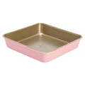 Nonstick Carbon Steel Bakeware Collection (Pink / 9" Square Cake Pan)