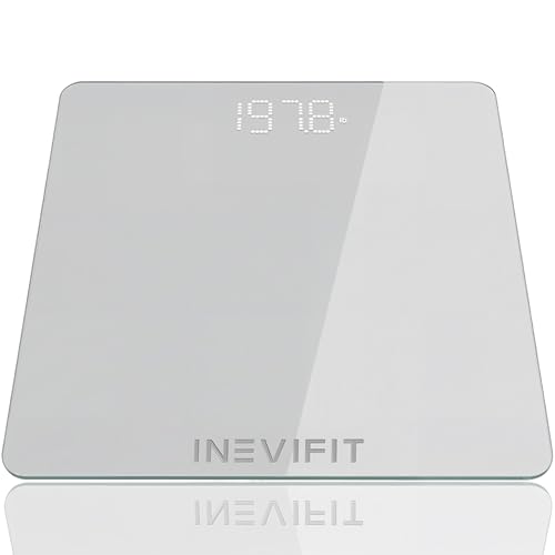 Premium Bathroom Scale (Silver)