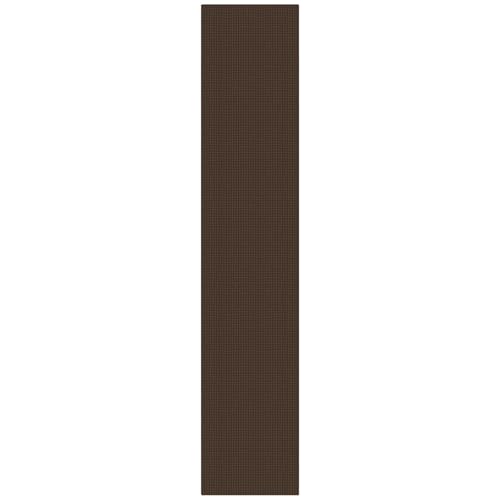 Cotton Runners Rugs for Hallway 2x10 (Brown/Dark Brown / 2' x 10' (Runner))