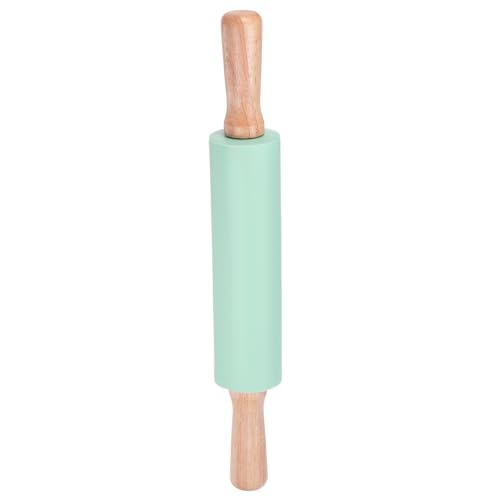 Silicone Rolling Pins for Baking 14.96 Inch Non (Aquamarine / 38cm x 5.2cm)