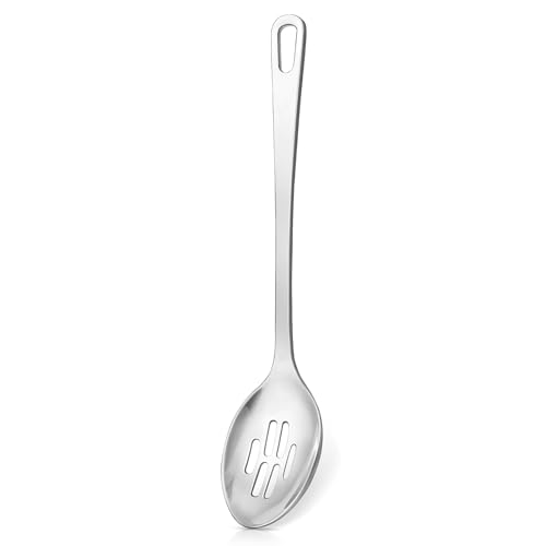 Stainless Steel Cooking Spoon (D. 1PC -Slotted Spoon)