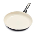Rio Healthy Ceramic Nonstick 12" Frying Pan Skillet (12" Frying Pan Skillet / Black)