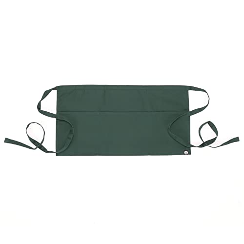 Unisex Waitress Apron (Hunter Green)