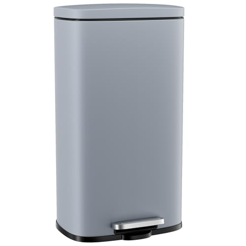 8 Gal Step Kitchen Trash Can (30L / Haze Blue)