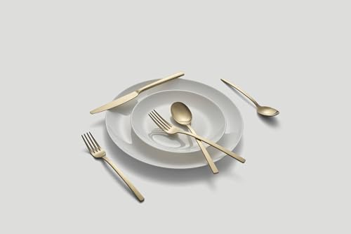 Beacon Gold Satin 20 (Gold Beacon Satin / 20-Piece Flatware Set)
