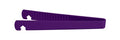 Toaster Tongs With Oven Rack Hook (Purple)