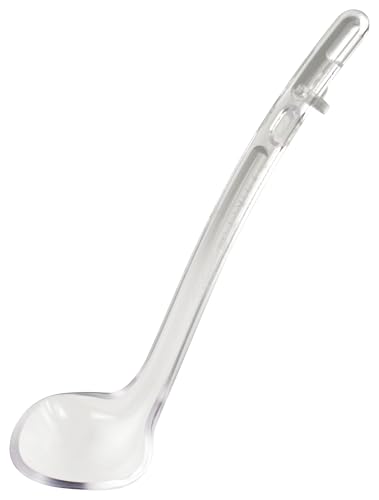 3 4 oz Red Plastic One (3/4 Ounce / Curve / Clear)