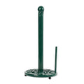 Green Cast Iron Paper Towel Holder for Kitchen Countertop (Green-pumpkin)